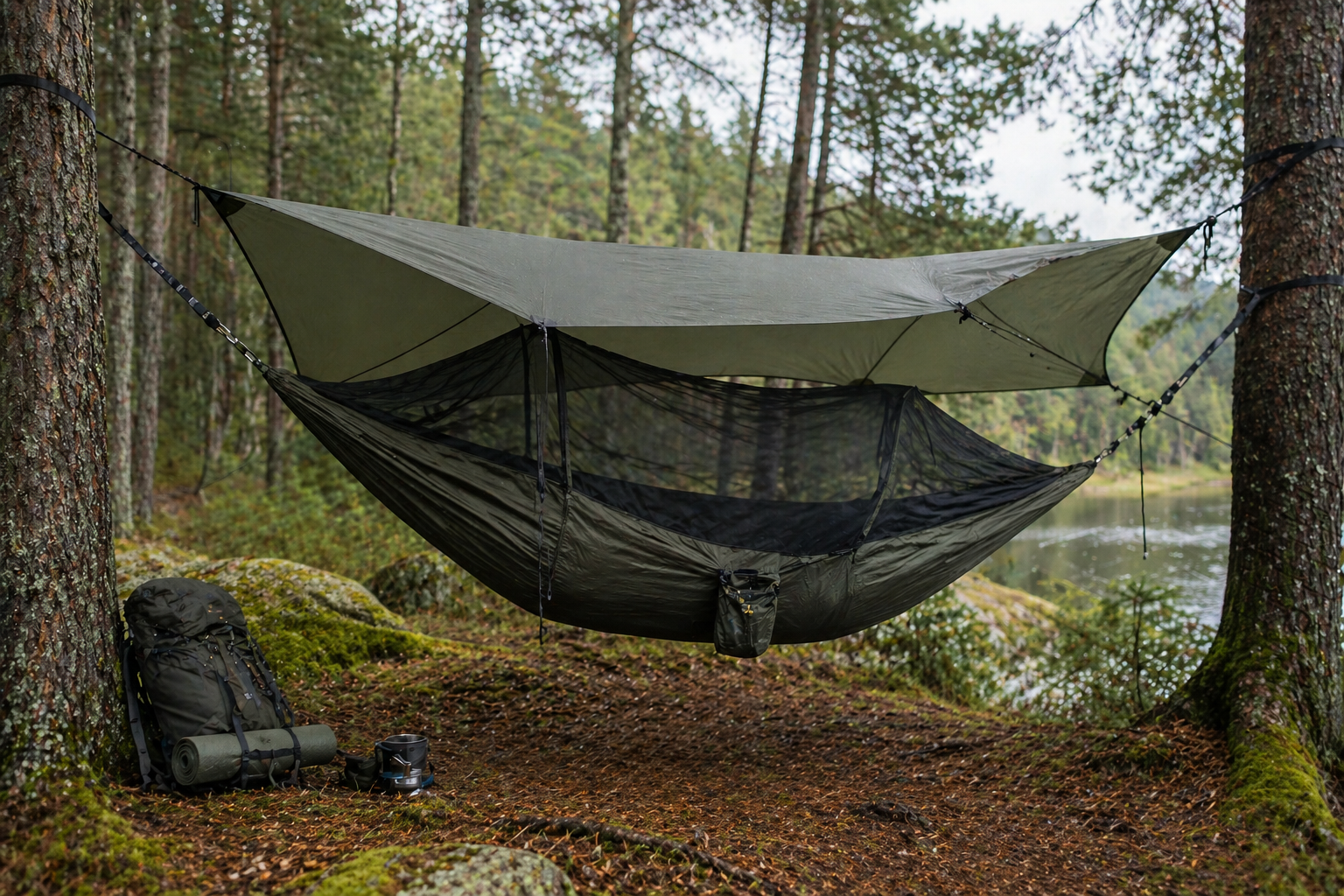 Hammock camping: why an all-in-one hammock system is the smartest choice