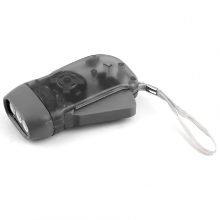 Mechanically powered flashlight