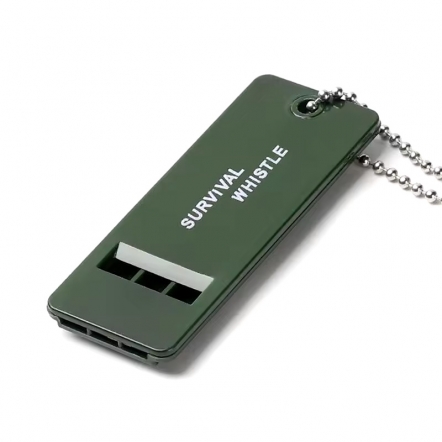 Survival whistle with 3 frequencies